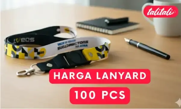 Daftar Harga Lanyard 100 Pcs Paket Hemat untuk Acara Besar