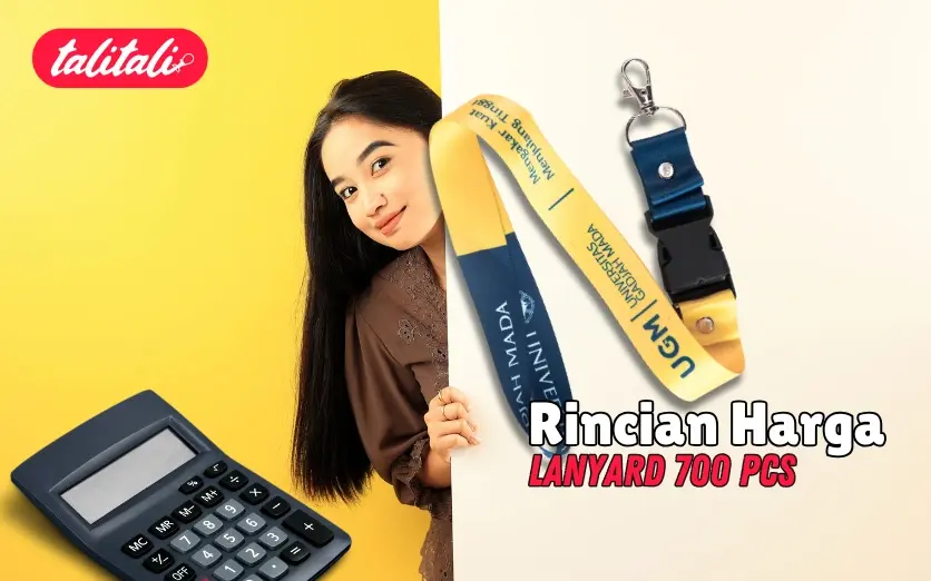 Rincian Harga Lanyard 700 Pcs dari Vendor Talitali (Special Price)