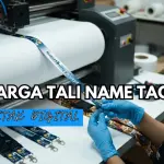 Harga Tali Name Tag Cetak Digital, Full Color, dan Berkualitas