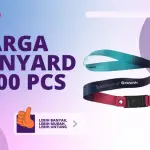 Harga Lanyard 2500 Pcs Desain Custom (Sudah Free Ongkir)