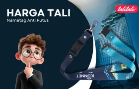 Harga Tali Nametag Anti Putus, Dapat FREE Ongkir