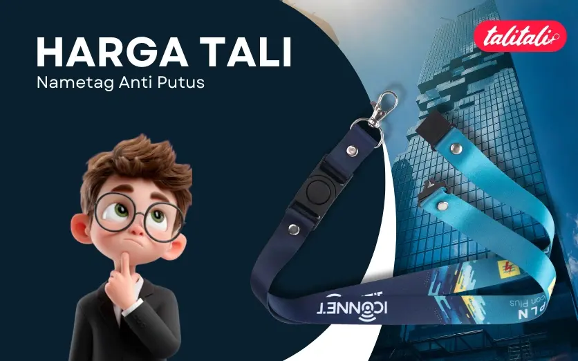 Harga Tali Nametag Anti Putus, Dapat FREE Ongkir