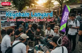 Keychain Lanyard Cocok untuk Event Seperti Apa? Yuk Simak!