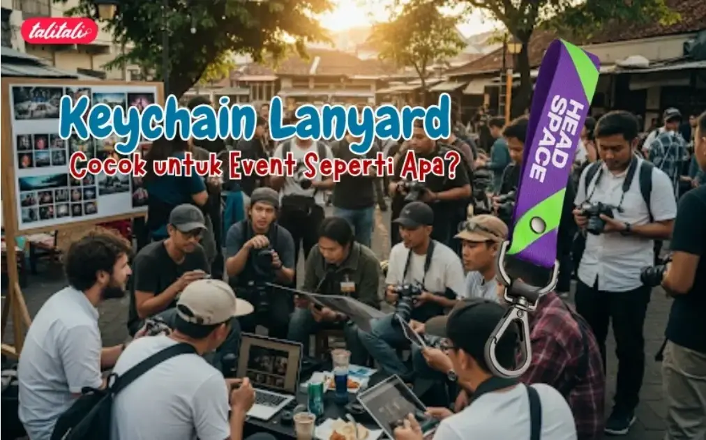 Keychain Lanyard Cocok untuk Event Seperti Apa? Yuk Simak!
