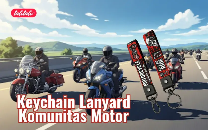 Keychain Lanyard Komunitas Motor: Identitas, Fungsi, dan Makna Kebersamaan