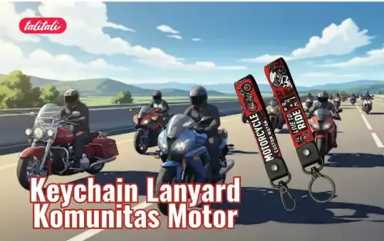 Keychain Lanyard Komunitas Motor: Identitas, Fungsi, dan Makna Kebersamaan
