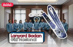 Lanyard BGN untuk Identitas Kegiatan Resmi & Karyawan