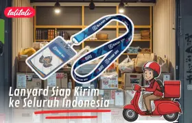 Lanyard Siap Kirim ke Seluruh Indonesia Free Ongkir