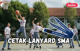 Cetak Lanyard SMA di Talitali (Print Custom Free Ongkir Se-Indonesia)