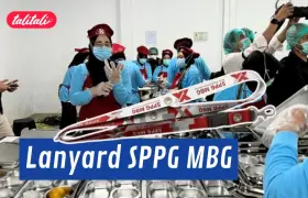 Lanyard SPPG MBG Siap Cetak Custom Kirim Se-Indonesia