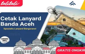 Jasa Cetak Lanyard Banda Aceh Gratis Ongkir