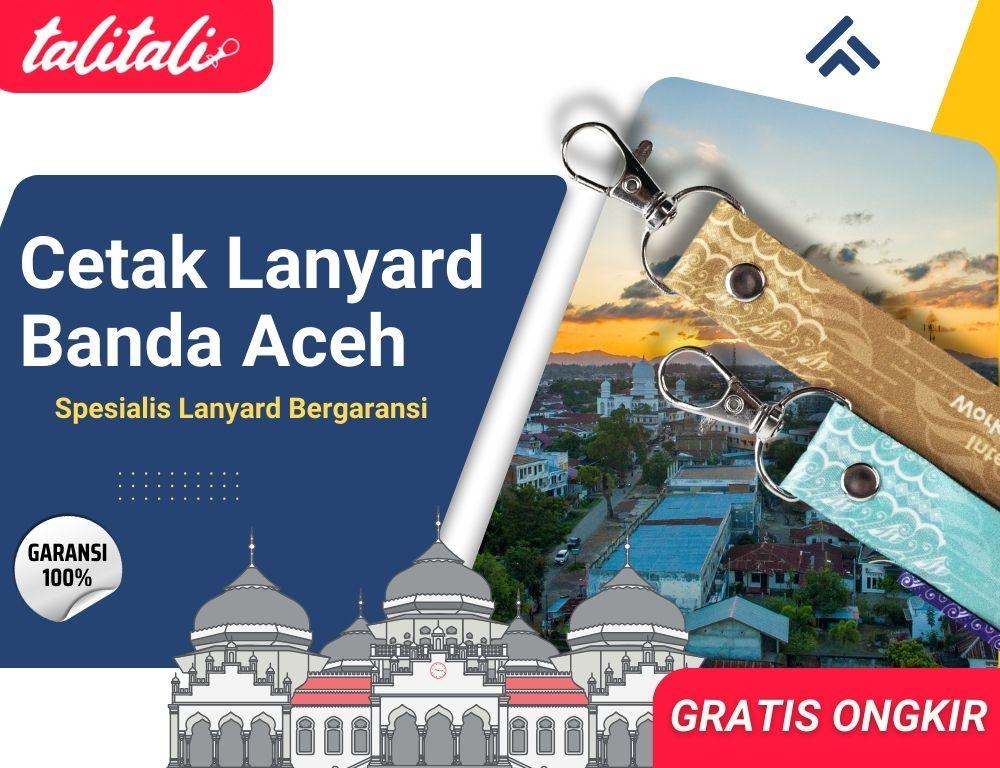 Jasa Cetak Lanyard Banda Aceh Gratis Ongkir