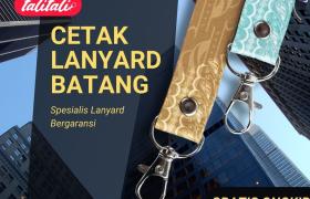 Jasa Cetak Lanyard Batang Pusat Lanyard Printing Bergaransi