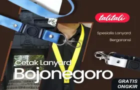 Jasa Cetak Lanyard Bojonegoro Harga Variatif