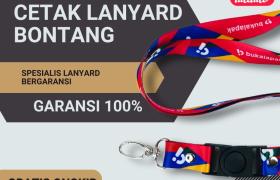 Jasa Cetak Lanyard Bontang 1 Hari Jadi