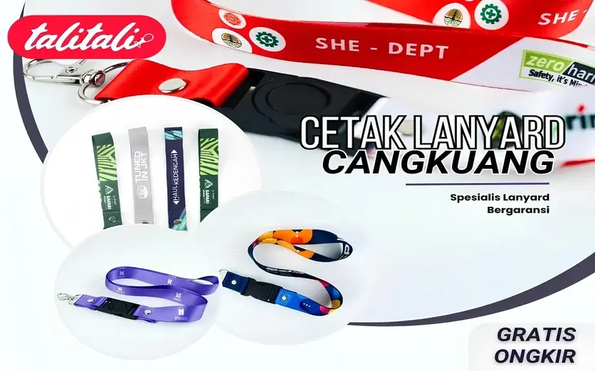 Cetak Lanyard Cangkuang