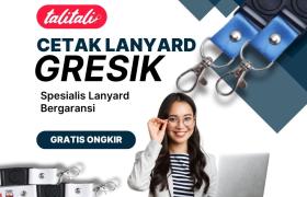 Jasa Cetak Lanyard Gresik Material Premium