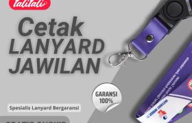 Jasa Cetak Lanyard Jawilan Print Murah