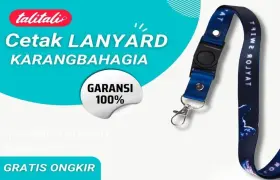 Jasa Cetak Lanyard Karangbahagia Full Warna