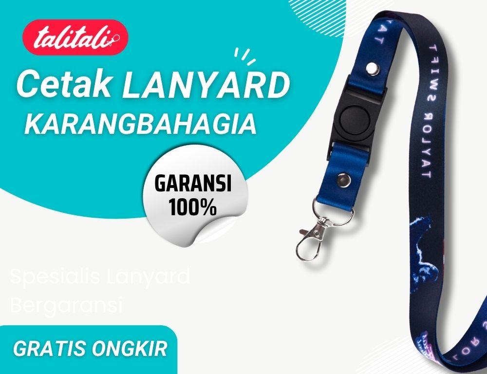 Jasa Cetak Lanyard Karangbahagia Full Warna