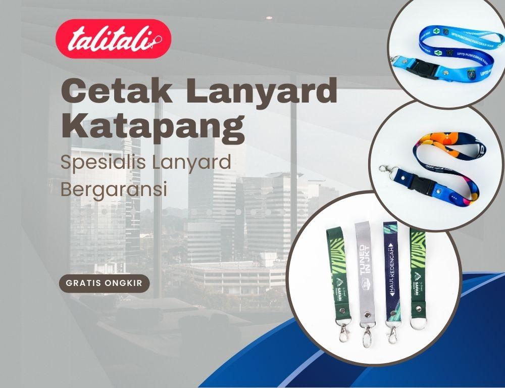 Jasa Cetak Lanyard Katapang Material Ramah Lingkungan