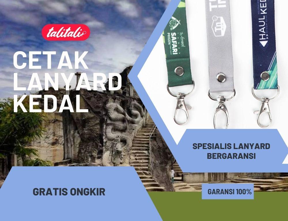 Jasa Cetak Lanyard Kendal Warna-Warni Mantap