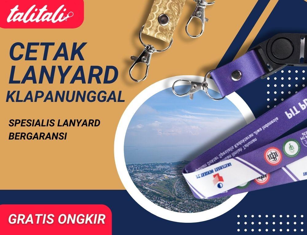 Jasa Cetak Lanyard Klapanunggal Warna Tahan Lama