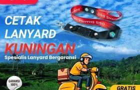 Jasa Cetak Lanyard Kuningan Design Profesional