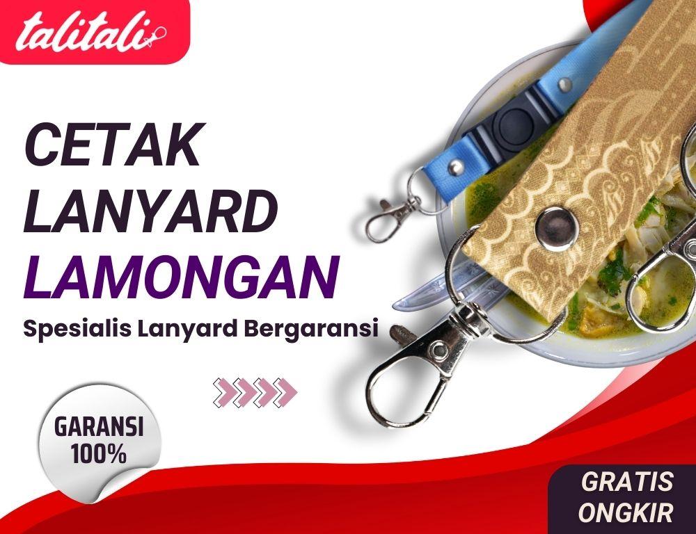 Jasa Cetak Lanyard Lamongan Material Nyaman