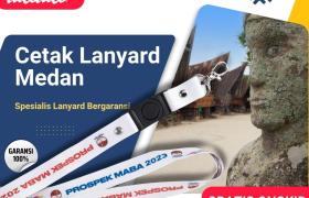 Jasa Cetak Lanyard Medan Tekstur Khas