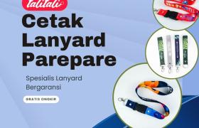 Jasa Cetak Lanyard Parepare Produk Terfavorit