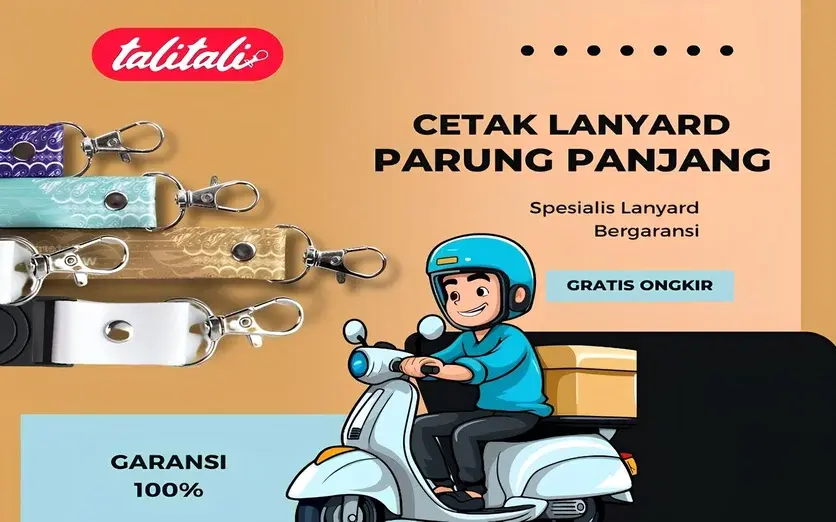 Cetak Lanyard Parung Panjang