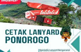 Jasa Cetak Lanyard Ponorogo Mengutamakan Kualitas