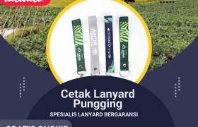 Jasa Cetak Lanyard Pungging Desain Bergaya