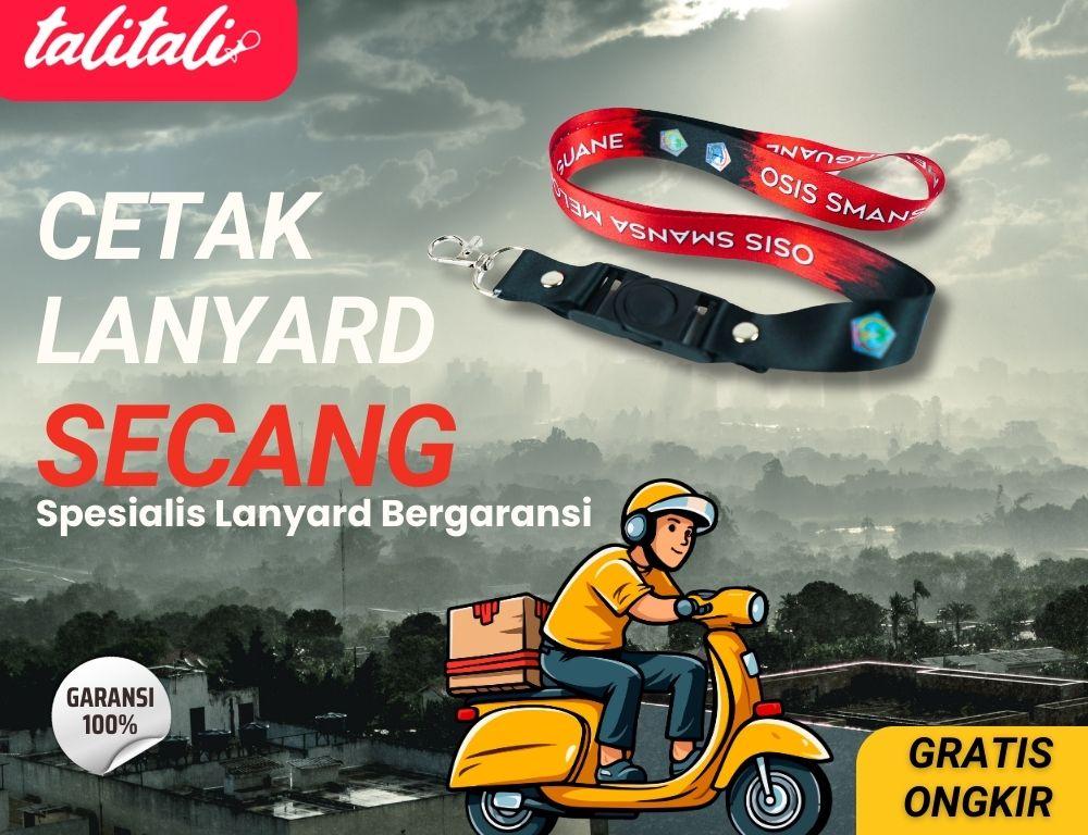 Jasa Cetak Lanyard Secang Stylish Comfort