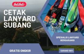 Jasa Cetak Lanyard Subang Pilihan Lengkap