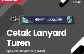 Jasa Cetak Lanyard Turen Murah Meriah