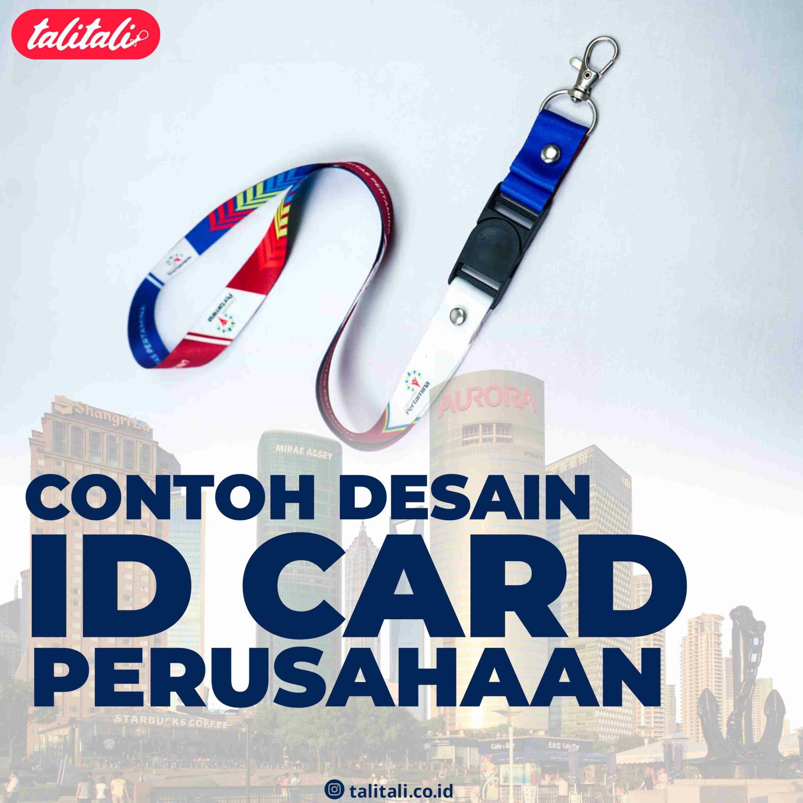 Contoh Desain ID Card Perusahaan