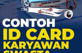 Contoh Id Card Karyawan Swasta