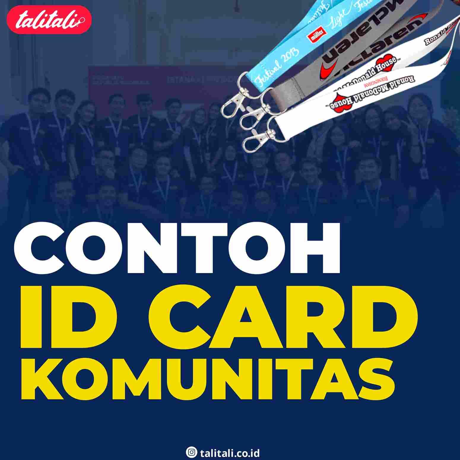 Contoh ID Card Komunitas