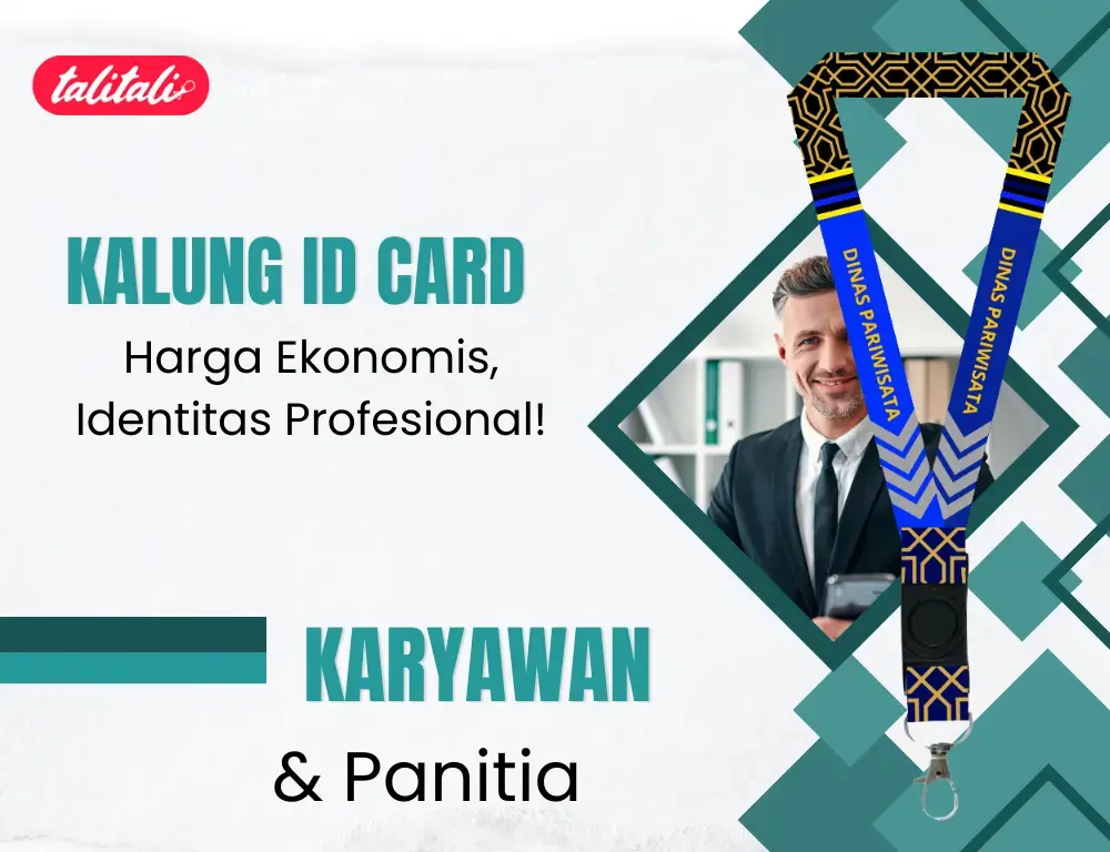 Harga Kalung ID Card untuk Karyawan Kantor dan Panitia Acara