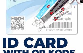 Jual Cetak Id Card With QR Kode Modern & Canggih