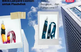 Jual Lanyard Custom untuk Flashdisk yang Ramah Kantong