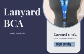 Jual Lanyard BCA - Desain Trendi Terbaru!