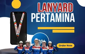 Jual Lanyard Pertamina Beragam Model dan Ukuran