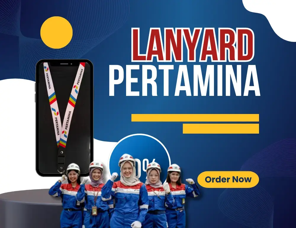 Jual Lanyard Pertamina Beragam Model dan Ukuran