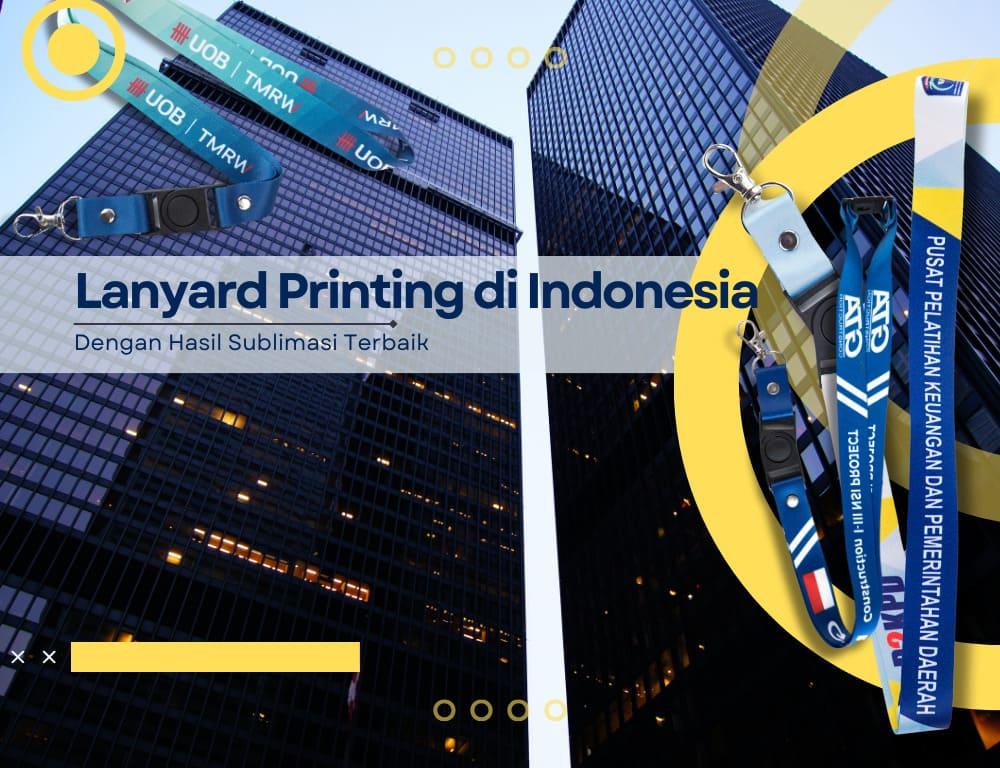 Jasa Cetak Lanyard Printing Custom - Desain Bebas & Cepat