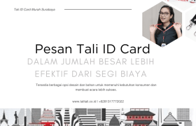 Tali ID Card Murah Surabaya