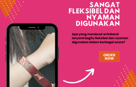 Cetak Wristband Lanyard Event