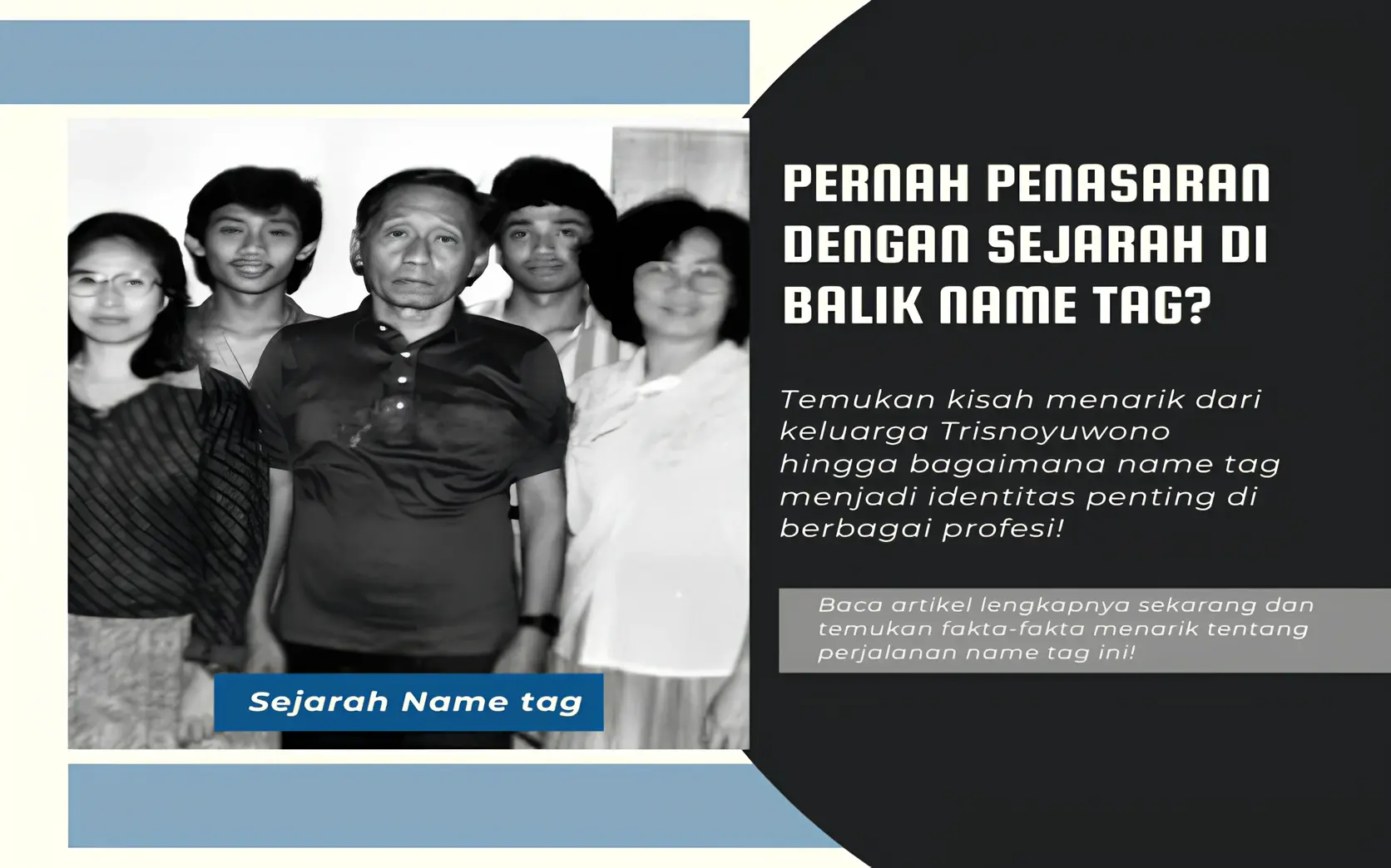 Sejarah Name tag